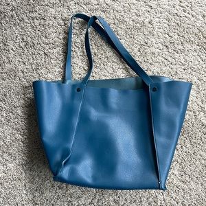 Blue Neiman Marcus shopping bag